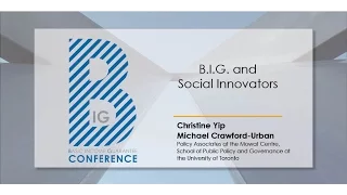 BIG Conference 2016 - Michael Crawford Urban & Christine Yip