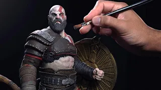 Making KRATOS Statue - God of War Ragnarok