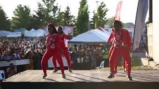 Triplets Ghetto Kids perfoming with Eddy kenzo at Afro FEST Toronto Canada