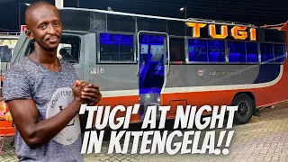 Njugush’s Tugi Bus At Night After 6 Trips !! Fueling Full Tank! Kitengela!