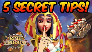 5 TRICKS TO GET MORE VALUE IN ROK! Rise Of Kingdoms Top 5 F2P Tips & Tricks & Guide! RoK Guide