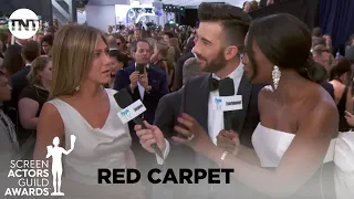 Jennifer Aniston: Red Carpet Interview | 26th Annual SAG Awards | TNT