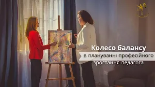 Колесо балансу в плануванні професійного зростання педагога/тренінг/Тетяна Строгаль/психолог/тренер