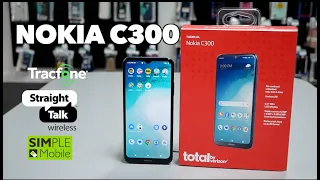 Nokia C300 Unboxing & Review for Straight Talk, Total by Verizon, Tracfone, Simple Mobile