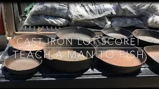 🔵 Rusty Gold Treasures in Cast Iron Unexpected Finds  | Old General Store Find! Teach a Man to Fish