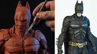 Sculpting BATMAN | The Dark Knight - Timelapse