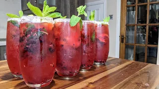 Blackberry Mojito Pitcher