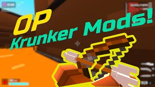This Minecraft Mod Is OP! | Krunker Mod Review