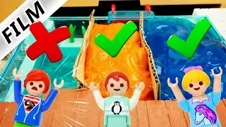 SPRING NICHT IN FALSCHEN SLIME POOL! MAMAS VERRÜCKTE CHALLENGE! Playmobil Film Deutsch