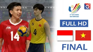 FULL HD | INDONESIA - VIETNAM | Final Men’s Volleyball  - SEA Games 31