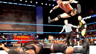 Randy Orton's toe-touch split RKO celebration: SmackDown,