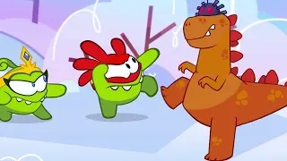 Om Nom Hikayeleri | Tyrannosaurus Kavgası | Çocuklara Komik Çizgi Filmler | HeyToonz TV Türkçe Çizgi