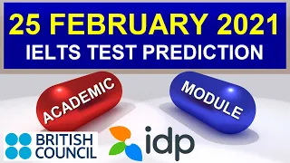 25 Feb IELTS Test Prediction By Asad Yaqub