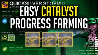 Destiny 2 Lightfall: Exotic Catalyst Progress Farm (EASY METHOD)