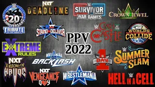 All WWE PPV Theme Songs of 2022