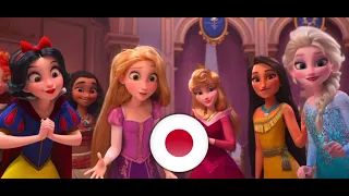 Vanellope meets the Disney Princesses (Japanese) | RALPH BREAKS THE INTERNET