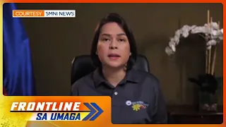 VP Sara Duterte, ipinagtanggol si Quiboloy | Frontline sa Umaga