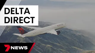 Delta Airlines bringing more direct flights from Brisbane to LA  | 7 News Australia