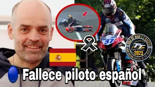 🔴 Última Hora: Muere Raúl Torras Martínez, en accidente en TT de La Isla de Man, piloto español