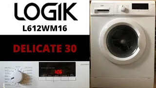 Logik L612WM16 Washing Machine - Delicates 30