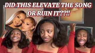 YES, AND? (REMIX) | ARIANA GRANDE & MARIAH CAREY!!! | REACTION !!!