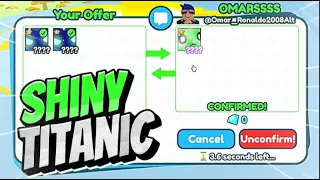 SHINY TITANIC LUCKI! Trading Montage #4 | Pet Simulator X