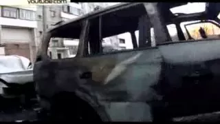 Неизвестные сожгли десятки автомобилей в Иркутске