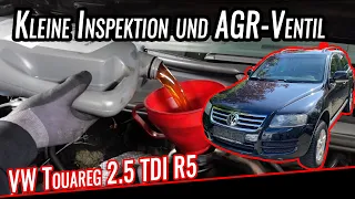 Inspektion Service Ölwechsel | AGR-Ventil | Luftfilter | VW Touareg 7L 2.5 TDI R5 | OGA´S Garage