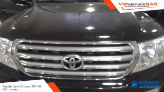 ГБО на Toyota Land Cruiser 200 V8 - Lovato. Газ на Тойота Ленд Крузер 200