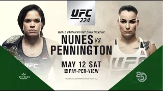 UFC 224: Nunes vs Pennington