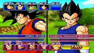 Dragon Ball Z: Budokai Tenkaichi 3 Team Goku vs Team Vegeta