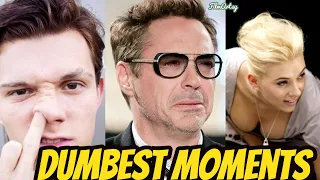 Avengers Cast Dumbest Moments Ever | Avengers Acting Absolutely Cluless For 6 Minutes Straight!