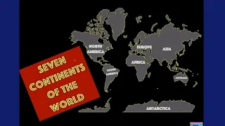 #geography Seven Continents of the World - Exploring the 7 Continents