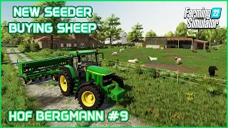 Buying Sheep, New Equipments, Making 20k£ From Contract - Hof Bergmann #9 Farming Simulator 22