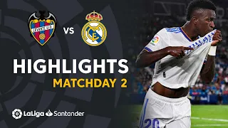 Highlights Levante UD vs Real Madrid (3-3)