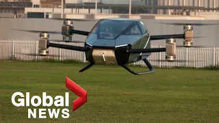 XPeng's flying car makes 1st public flight in Dubai