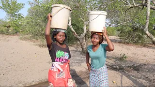 A day in life as an african village girl in Mozambique