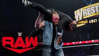 Brock Lesnar agrees to battle Omos at WrestleMania and hits MVP with an F5: Raw, Feb. 27, 2023