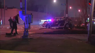 Metra train hits car in Midlothian