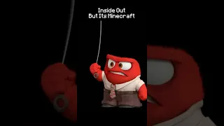 Anger's Short Fuse But Its Minecraft 😡🔥| Inside Out