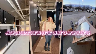 FIRST APARTMENT + APARTMENT SHOPPING AT IKEA + ROOM DECOR +  IKEA HAUL + SHOPPING