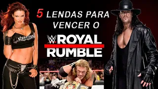 5 LENDAS QUE PODEM VENCER O ROYAL RUMBLE NA WWE