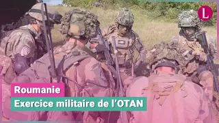 Exercice militaire de l'Otan à Cincu, en Roumanie