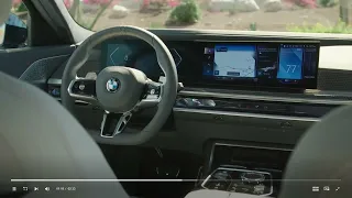 BMW 760i xDrive Aventurin Red Metallic Interior Design