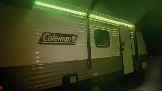 Easy Exterior LED Light Install Coleman 17B Dutchman (Welluck RV Lights)