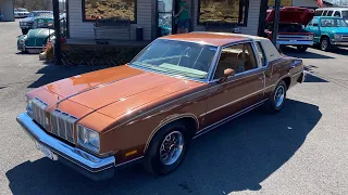 Test Drive 1978 Oldsmobile Cutlass Supreme SOLD $11,900 Maple Motors #1524