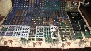 Russian Geek Shows Off His Processor Collection