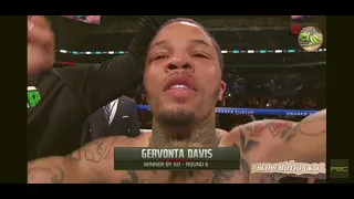 Gervonta Davis vs Mario Barrios : KO Slow Motion