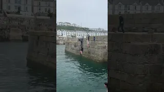 Porthleven Harbour Jumps