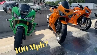 How Fast Can Stunt Bikes REALLY Go? (Dragstrip Day)